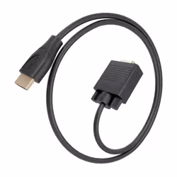 AISENS A122-1010 cavo e adattatore video 1 m HDMI tipo A (Standard) VGA (D-Sub) Nero - Vista aggiuntiva 2