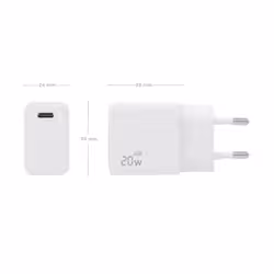 AISENS A110-1023 Caricabatterie per dispositivi mobili Telefono cellulare, Smartphone, Computer portatile, Fotocamera, Tablet, GPS, MP3, MP4, Console portatile, Universale Bianco AC Ricarica rapida Interno - Vista aggiuntiva 4