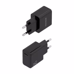 AISENS A110-1024 Caricabatterie per dispositivi mobili Telefono cellulare, Smartphone, Computer portatile, Fotocamera, Tablet, GPS, MP3, MP4, Console portatile, Universale Nero AC Ricarica rapida Interno - Vista aggiuntiva 3