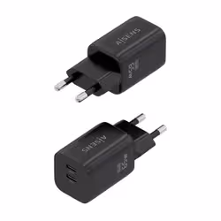 AISENS A110-1030 Caricabatterie per dispositivi mobili Telefono cellulare, Smartphone, Computer portatile, Fotocamera, Tablet, GPS, MP3, MP4, Console portatile, Universale Nero AC Ricarica rapida Interno - Vista aggiuntiva 3