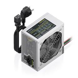 AISENS ASPC-500ATX-PSE alimentatore per computer 500 W 20+4 pin ATX ATX Argento