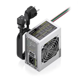 AISENS ASPC-500SFX-PSE alimentatore per computer 500 W 20+4 pin ATX SFX Argento