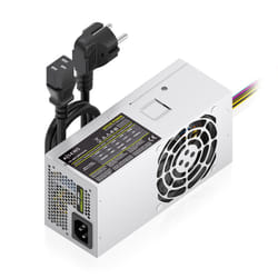 AISENS ASPC-500TFX-PSE alimentatore per computer 500 W 20+4 pin ATX TFX Argento
