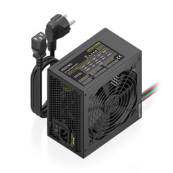 AISENS ASPC-500ATX-PSEBK alimentatore per computer 500 W 20+4 pin ATX ATX Nero