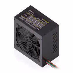 AISENS ASPC-500ATX-PSEBK alimentatore per computer 500 W 20+4 pin ATX ATX Nero - Vista aggiuntiva 2