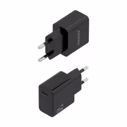 AISENS ASCH-20W1P082-BK Caricabatterie per dispositivi mobili Telefono cellulare, Smartphone, Fotocamera, Universale, Tablet Nero AC Ricarica rapida Interno - Vista aggiuntiva 3