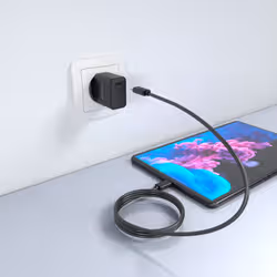 AISENS ASCH-20W1P082-BK Caricabatterie per dispositivi mobili Telefono cellulare, Smartphone, Fotocamera, Universale, Tablet Nero AC Ricarica rapida Interno - Vista aggiuntiva 5