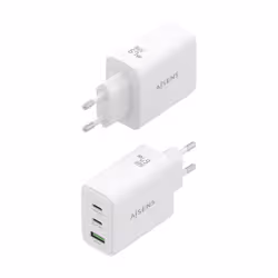 AISENS ASCH-67W3P086-W Caricabatterie per dispositivi mobili Telefono cellulare, Smartphone, Fotocamera, Universale, Tablet, MP3, MP4, GPS, Console portatile Bianco AC Ricarica rapida Interno - Vista aggiuntiva 3