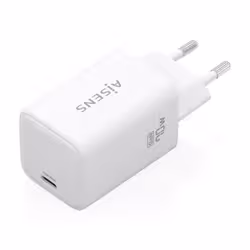 AISENS ASCH-70W1P088-W Caricabatterie per dispositivi mobili Telefono cellulare, Smartphone, Fotocamera, Universale, Tablet, MP3, MP4, Console portatile Bianco AC Ricarica rapida Interno - Vista aggiuntiva 2