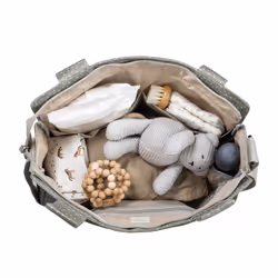 Walking Mum Borsa Fasciatoio Pois Poppy Muschio - Vista aggiuntiva 6
