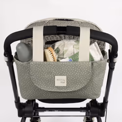 Walking Mum Borsa Organizzatrice Pois Poppy Muschio - Vista aggiuntiva 7