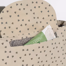 Walking Mum Borsa Organizzatrice Cuori Poppy Muschio - Vista aggiuntiva 5