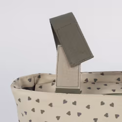 Walking Mum Borsa Organizzatrice Cuori Poppy Muschio - Vista aggiuntiva 6