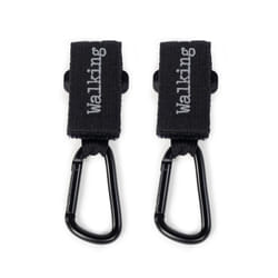 Walking Mum Set di 2 ganci per passeggino Eco Mum Black
