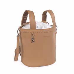 Pasito a Pasito Borsa Bucket Icon Caramel - Vista aggiuntiva 5