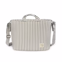 Walking Mum Borsa Fasciatoio Botton Strisce