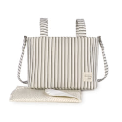 Walking Mum Borsa Crossbody Botton Strisce
