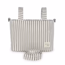 Walking Mum Borsa Crossbody Botton Strisce