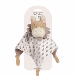 Walking Mum Asino Doudou Botton Fiori