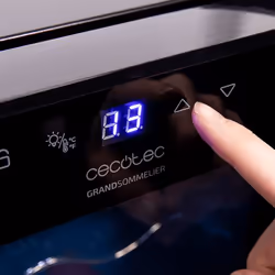 Cecotec 1250 Cantinetta termoelettrica Libera installazione Nero 12 bottiglia/bottiglie - Vista aggiuntiva 8