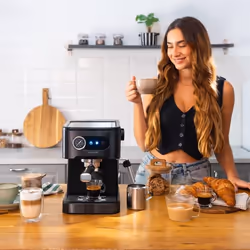 Cecotec Power Espresso 20 Pro Latte Automatica/Manuale Macchina per espresso 1,5 L - Vista aggiuntiva 5