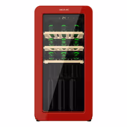 Cecotec Bolero GrandSommelier Origin 18 Hit Red Cantinetta vino con compressore Libera installazione Rosso 18 bottiglia/bottiglie - Vista aggiuntiva 2