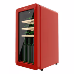 Cecotec Bolero GrandSommelier Origin 18 Hit Red Cantinetta vino con compressore Libera installazione Rosso 18 bottiglia/bottiglie - Vista aggiuntiva 3