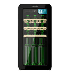 Cecotec Bolero GrandSommelier Origin 18 Hit Black Cantinetta vino con compressore Libera installazione Nero 18 bottiglia/bottiglie