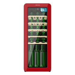 Cecotec Bolero GrandSommelier Origin 24 Hit Red Cantinetta vino con compressore Libera installazione Rosso 24 bottiglia/bottiglie