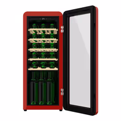 Cecotec Bolero GrandSommelier Origin 24 Hit Red Cantinetta vino con compressore Libera installazione Rosso 24 bottiglia/bottiglie - Vista aggiuntiva 3