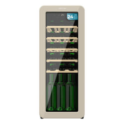 Cecotec Bolero GrandSommelier Origin 24 Hit Beige Cantinetta vino con compressore Libera installazione 24 bottiglia/bottiglie