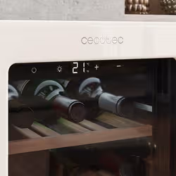 Cecotec Bolero GrandSommelier Origin 24 Hit Black Cantinetta vino con compressore Libera installazione Nero 24 bottiglia/bottiglie - Vista aggiuntiva 7