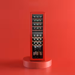 Cecotec Bolero GrandSommelier Origin Duo 30 Hit Red Cantinetta vino con compressore Libera installazione Rosso 30 bottiglia/bottiglie - Vista aggiuntiva 5
