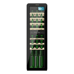 Cecotec Bolero GrandSommelier Origin Duo 30 Hit Black Cantinetta vino con compressore Libera installazione Nero 30 bottiglia/bottiglie