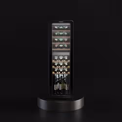 Cecotec Bolero GrandSommelier Origin Duo 30 Hit Black Cantinetta vino con compressore Libera installazione Nero 30 bottiglia/bottiglie - Vista aggiuntiva 5