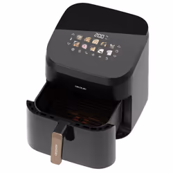 Cecotec Cecofry&Grill Smokin' 8500 Singolo 8,5 L 2200 W Friggitrice ad aria calda Nero, Marrone - Vista aggiuntiva 4