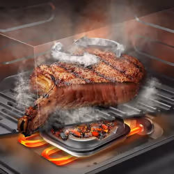 Cecotec Cecofry&Grill Smokin' 8500 Singolo 8,5 L 2200 W Friggitrice ad aria calda Nero, Marrone - Vista aggiuntiva 5