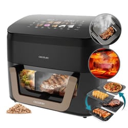 Cecotec Cecofry&Grill Smokin' 11000 Plus Singolo 11 L Indipendente 2900 W Friggitrice ad aria calda Nero