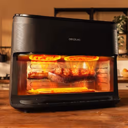 Cecotec Cecofry&Grill Smokin' 11000 Plus Singolo 11 L Indipendente 2900 W Friggitrice ad aria calda Nero - Vista aggiuntiva 8