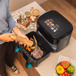 Cecotec Cecofry&Grill Smokin'Prime 11000 Singolo 11 L Indipendente 2800 W Friggitrice ad aria calda Nero - Vista aggiuntiva 8