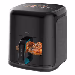 Cecotec Cecofry&Grill Smokin'Prime 6500 Singolo 6,5 L Indipendente 2200 W Friggitrice ad aria calda Nero - Vista aggiuntiva 2