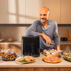 Cecotec Cecofry&Grill Smokin'Prime 6500 Singolo 6,5 L Indipendente 2200 W Friggitrice ad aria calda Nero - Vista aggiuntiva 6