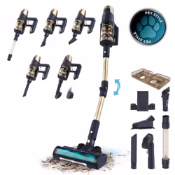 Spazza via tutto lo sporco. I 300 AW di potenza di Conga Rockstar 10500 Solar AquaPet Flex spazzano via sporco e sporcizia e ...