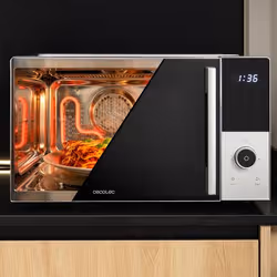 Cecotec Proclean 2500 Forno a microonde 25 L 850 W Nero, Grigio - Vista aggiuntiva 5