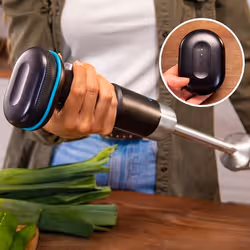 Cecotec BlendGo Hand Frullatore ad immersione 180 W Nero, Acciaio inox - Vista aggiuntiva 4