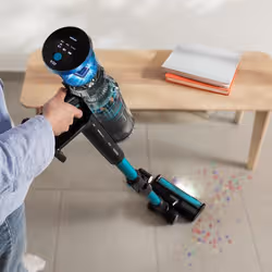 Cecotec Conga Rockstar 2500 Thunder Pet Flex Aspirapolvere verticale Batteria Secco e bagnato HEPA Senza sacchetto 400 W Antracite, Ciano 2,2 Ah - Vista aggiuntiva 5