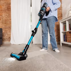 Cecotec Conga Rockstar 2500 Thunder Pet Flex Aspirapolvere verticale Batteria Secco e bagnato HEPA Senza sacchetto 400 W Antracite, Ciano 2,2 Ah - Vista aggiuntiva 8