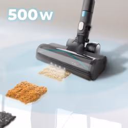 Cecotec Rockstar 3500 Storm Pet Flex Conga Aspirapolvere a bastone 2 in 1 Batteria Secco Senza sacchetto 500 W Nero, Blu 2,5 Ah - Vista aggiuntiva 5