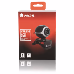 NGS Xpresscam300 webcam 8 MP USB 2.0 Nero, Argento - Vista aggiuntiva 5