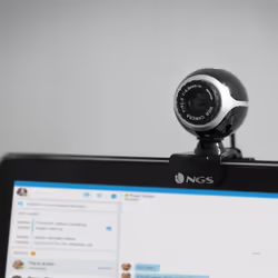NGS Xpresscam300 webcam 8 MP USB 2.0 Nero, Argento - Vista aggiuntiva 6